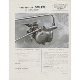 Fiche Technique Solex 26 AHD