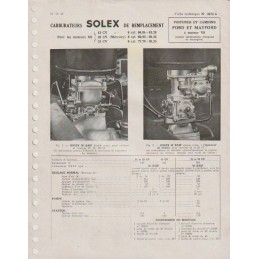 Fiche Technique Solex 30...