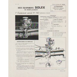 Fiche Technique Solex  40 RAIP