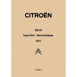 Manuel Technique DS 21 ie 1970