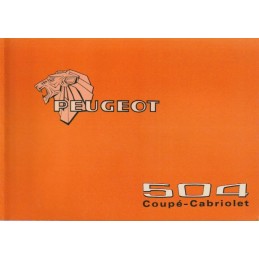 Notice d' Entretien CC  1978