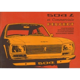 Notice d' Entretien  1975