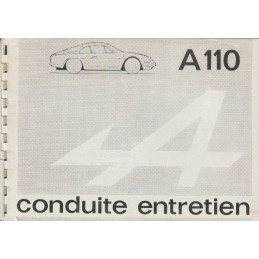 Notice Entretien A110 1300...