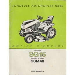 Notice Entretien SG15