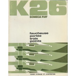 Notice Faucheuse K26