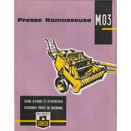Notice Presse Ramasseuse M.03