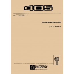 Manuel Atelier Antidémarrage