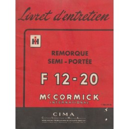 Notice Entretien Remorque...