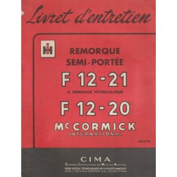 Notice Entretien Remorque...