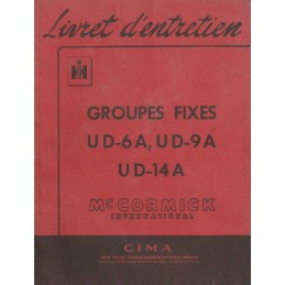 Notice Entretien Moteurs Fixes