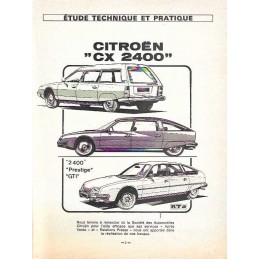 Revue Technique CX 2400