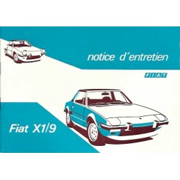 Notice d' Entretien 1977