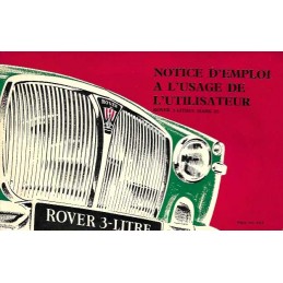 Notice d' Entretien 1965