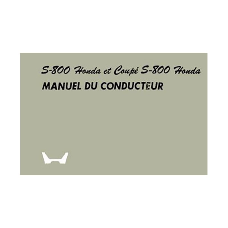 Notice d' Entretien 1968