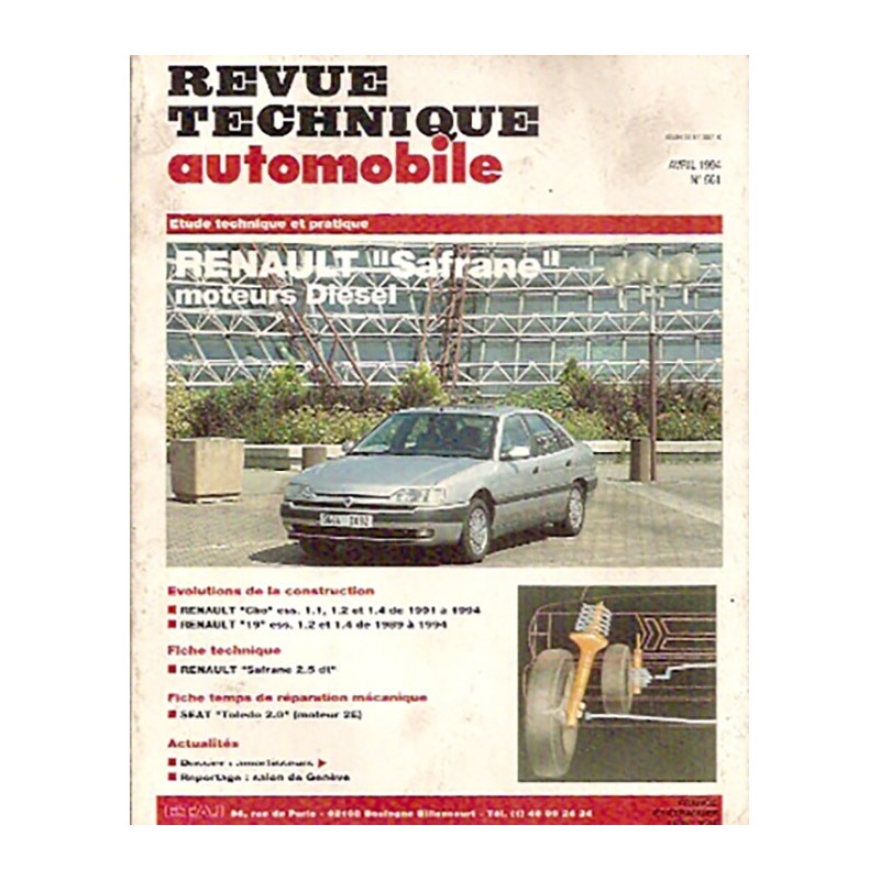 Revue Technique 1994 Revue Technique 1994