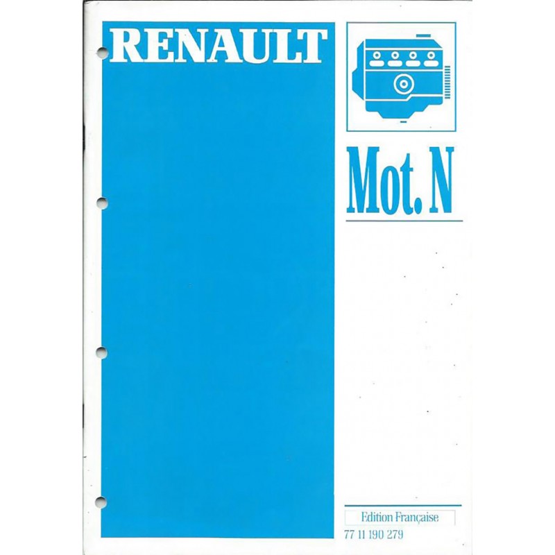 Manuel Reparation Moteur N Manuel Reparation Moteur N