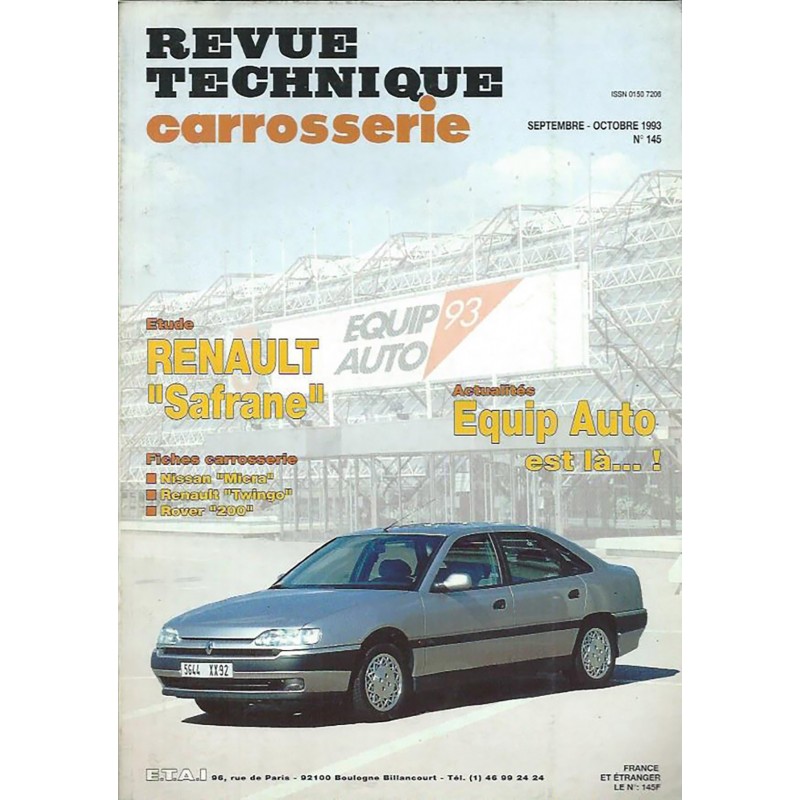 Revue Technique Carrosserie Revue Technique Carrosserie