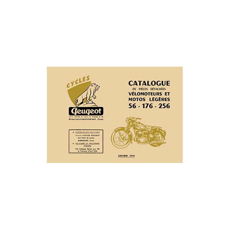 Catalogue Pieces Moto Peugeot