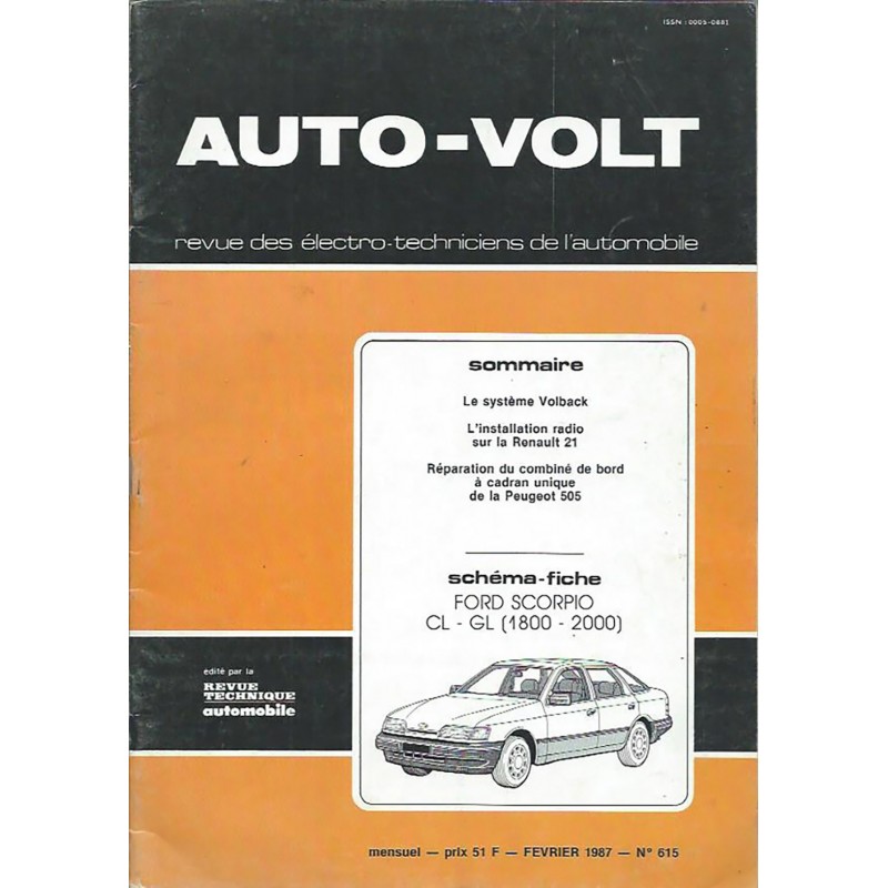 Revue Technique  Auto Volt