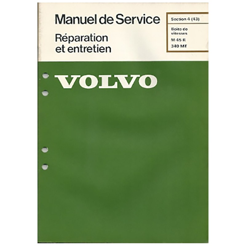 Manuel Reparation BV M 45 R Manuel Reparation BV M 45 R