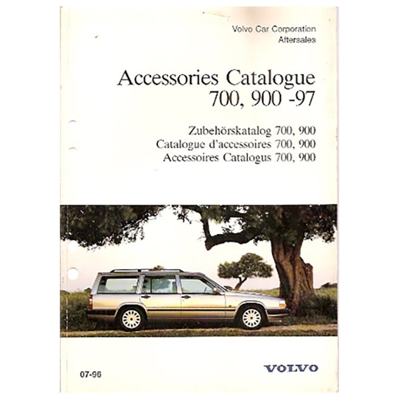 Catalogue Accessoires 1997 Catalogue Accessoires 1997