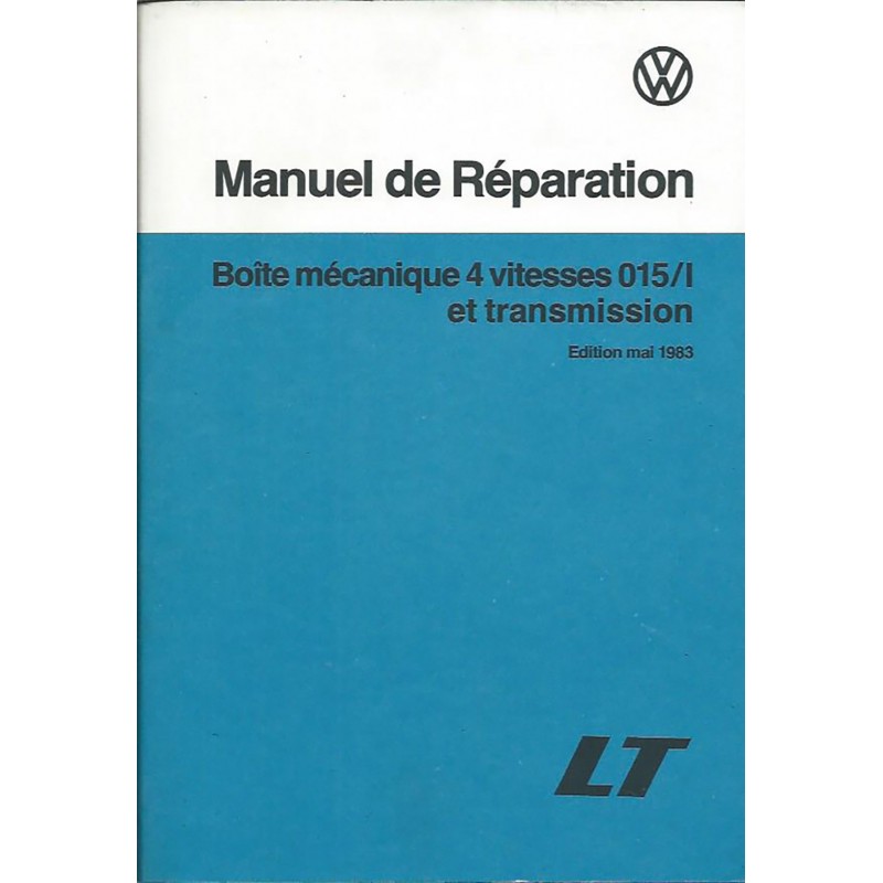 Manuel Reparation BV Meca Manuel Reparation BV Meca