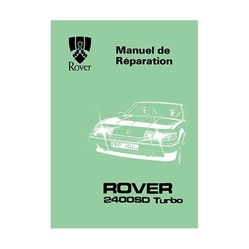 Manuel Reparation 2400 SD Turbo Manuel Reparation 2400 SD Turbo