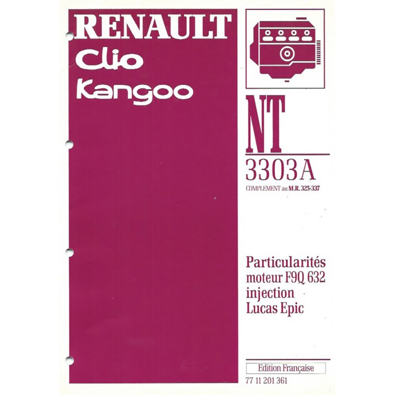 Manuel Réparation F9Q 632 Manuel Réparation F9Q 632