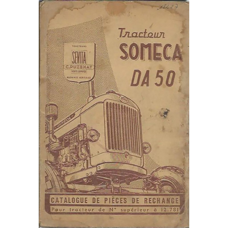 Catalogue Pieces DA 50 L Catalogue Pieces DA 50 L