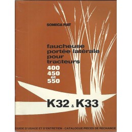 Notice Faucheuse K32 / K33