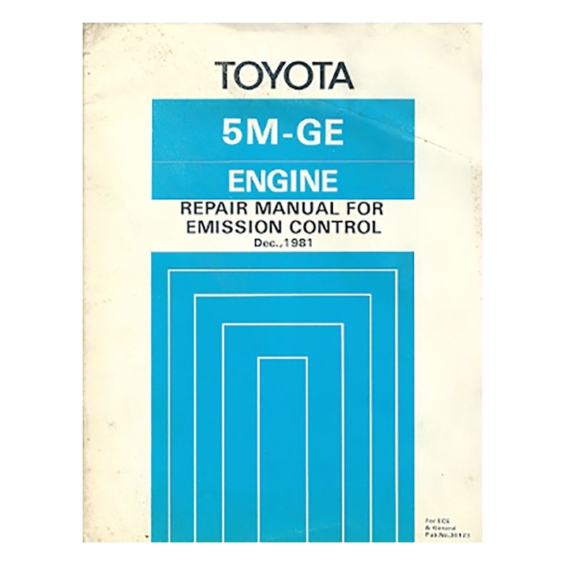 Manuel Atelier Moteur 5M-GE