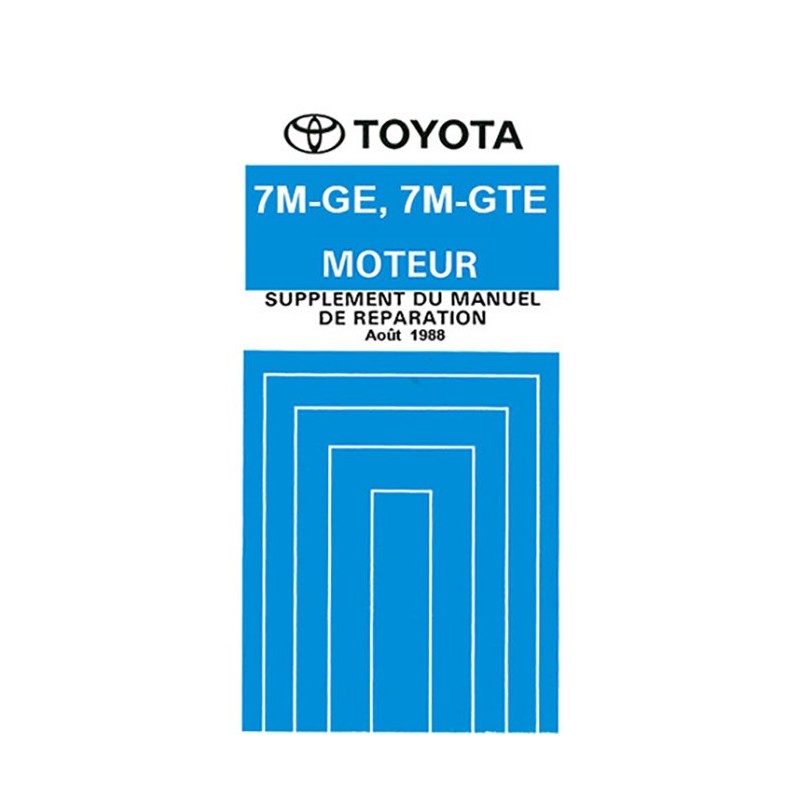 Manuel Atelier Moteur 7M-GE/GTE