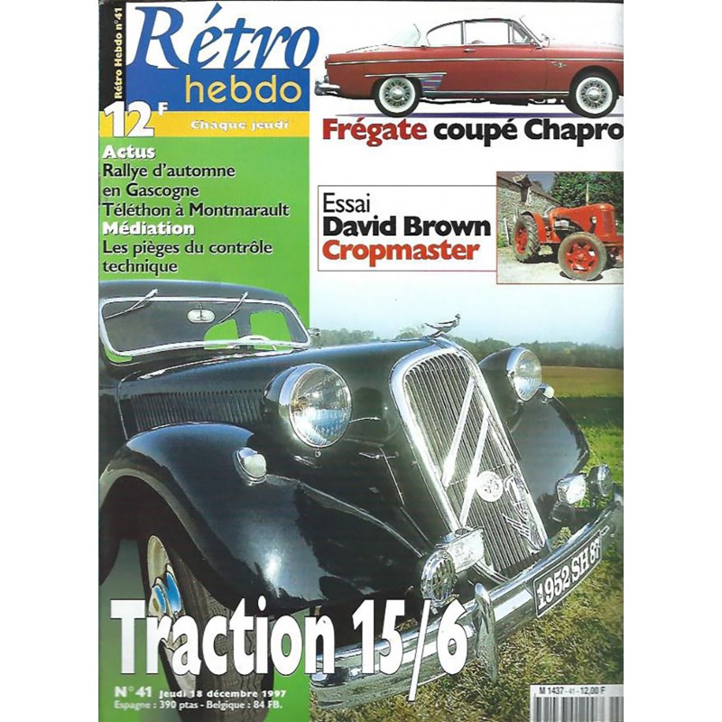 Retro Hebdo N° 41 Retro Hebdo N° 41