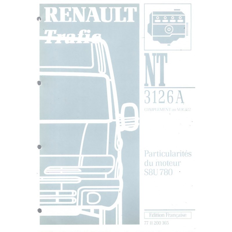 Manuel de Reparation S8U 780