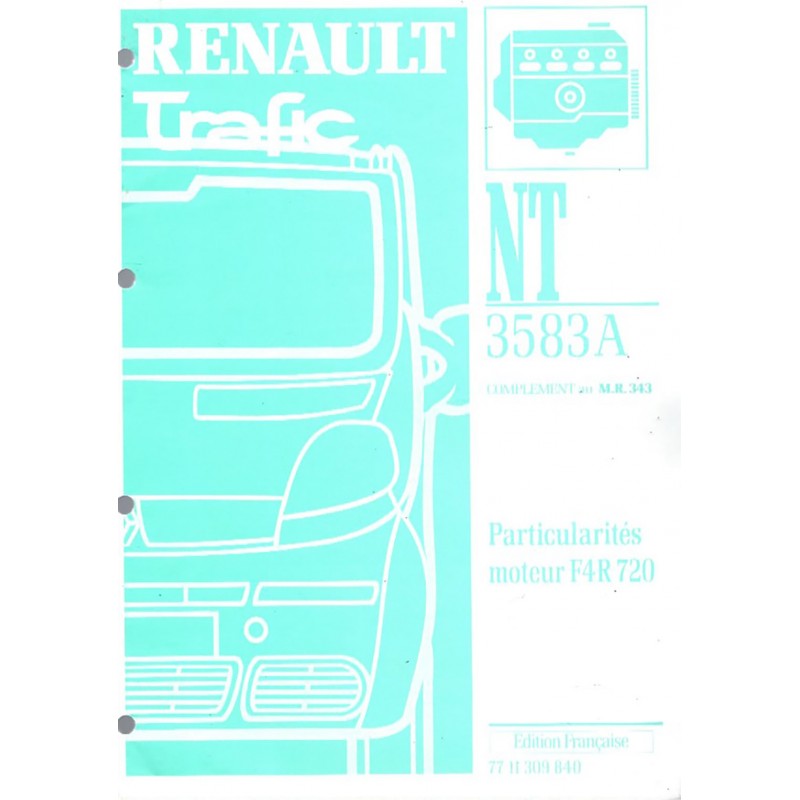 Manuel de Reparation F4R 720 Manuel de Reparation F4R 720