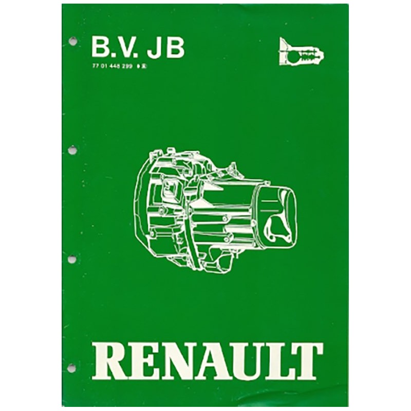 Manuel Reparation BV JB