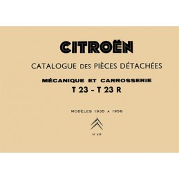 Catalogue Pieces Detachees  1958