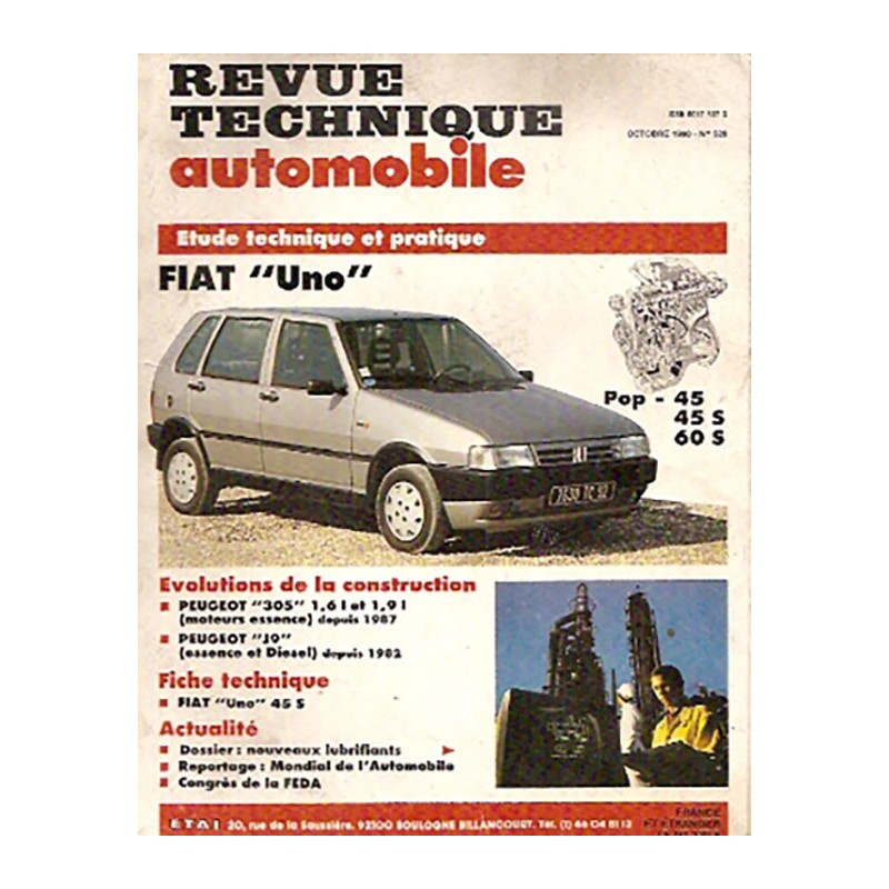 Revue Technique 1990 Revue Technique 1990