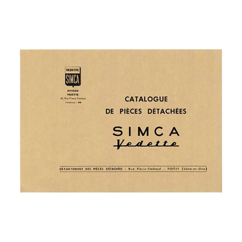 Catalogue Pieces Detachées Catalogue Pieces Detachées