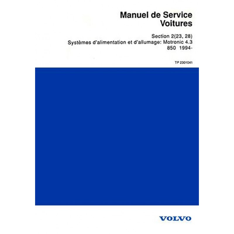 Manuel Alimentation / Allumage Manuel Alimentation / Allumage