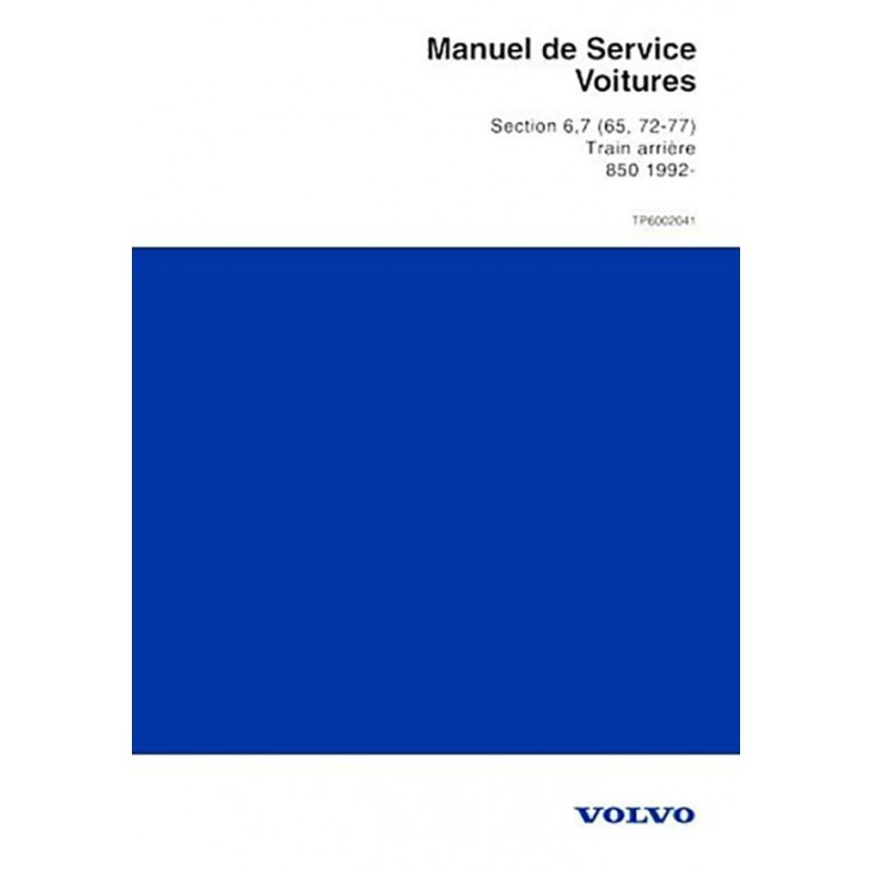 Manuel d' Atelier Train AR Manuel d' Atelier Train AR