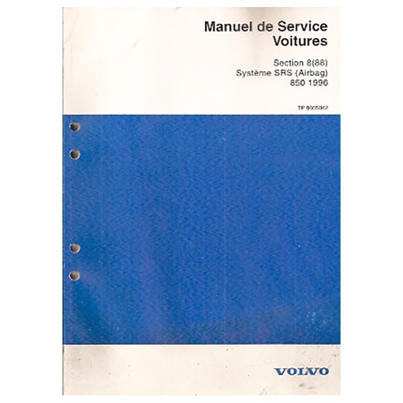 Manuel d' Atelier Airbag (SRS) Manuel d' Atelier Airbag (SRS)