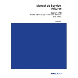 Manuel Reparation BV AW 50-42