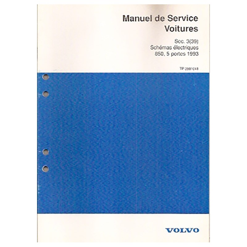 Schema Electrique 850  1993