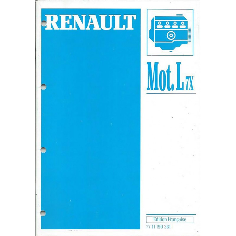 Manuel Reparation Moteur L7X Manuel Reparation Moteur L7X