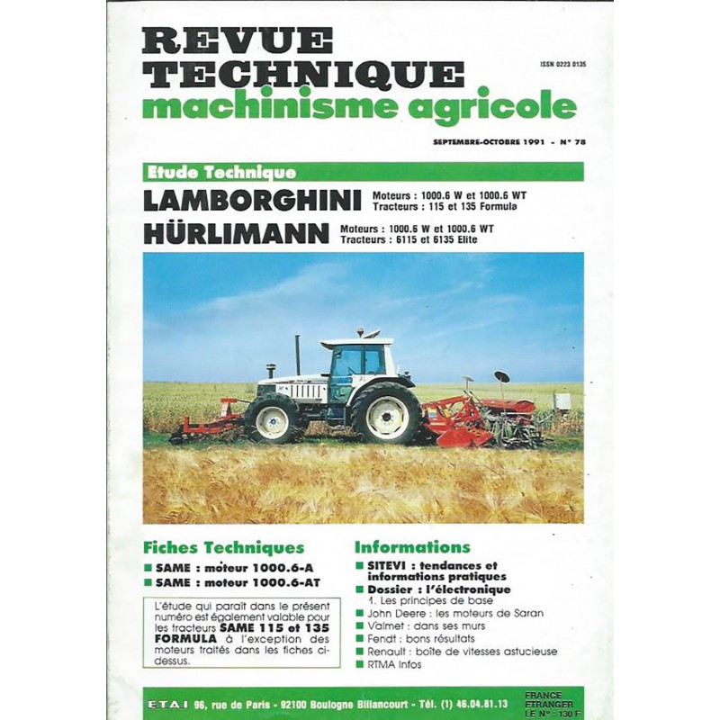 Revue Technique 115 / 135 Revue Technique 115 / 135