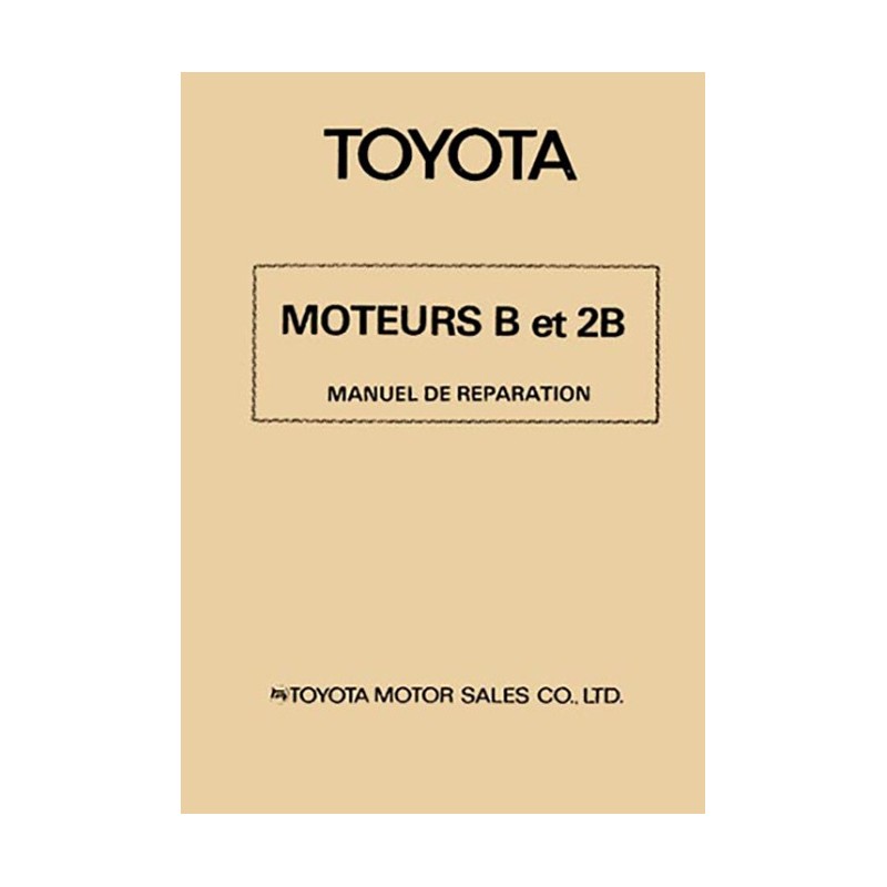 Manuel Atelier Moteurs B Manuel Atelier Moteurs B