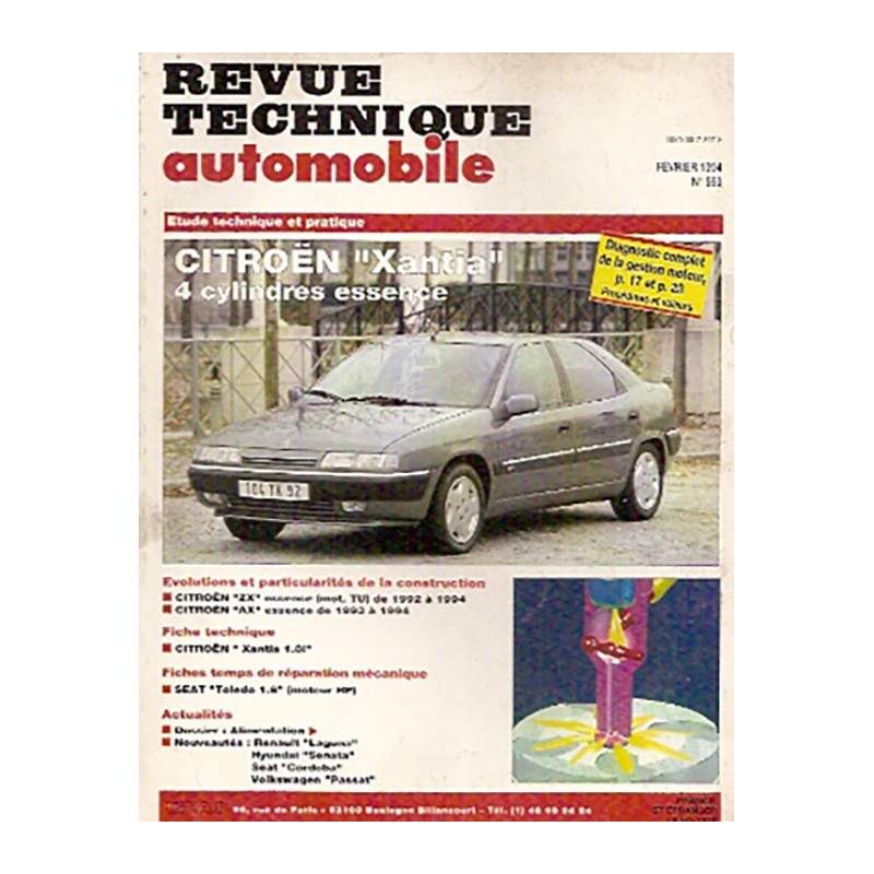 Revue Technique 1994 Revue Technique 1994