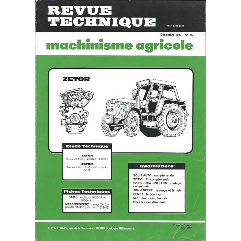 Revue Technique 8111 / 12145