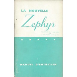 Notice d' Entretien  1956